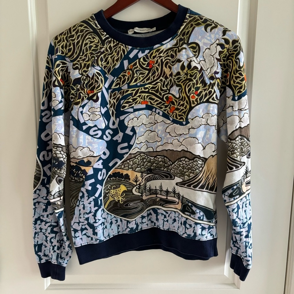 Mary Katrantzou sweatshirt Medium, multi colour pattern